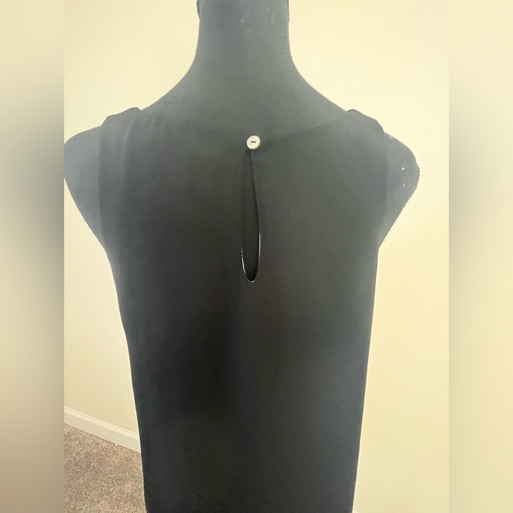 Studio M sleeveless top black and white size Small - Picture 12 of 12